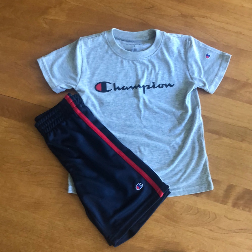 Boys Champion Short Set